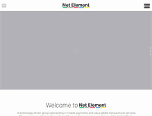 Tablet Screenshot of netelement.com